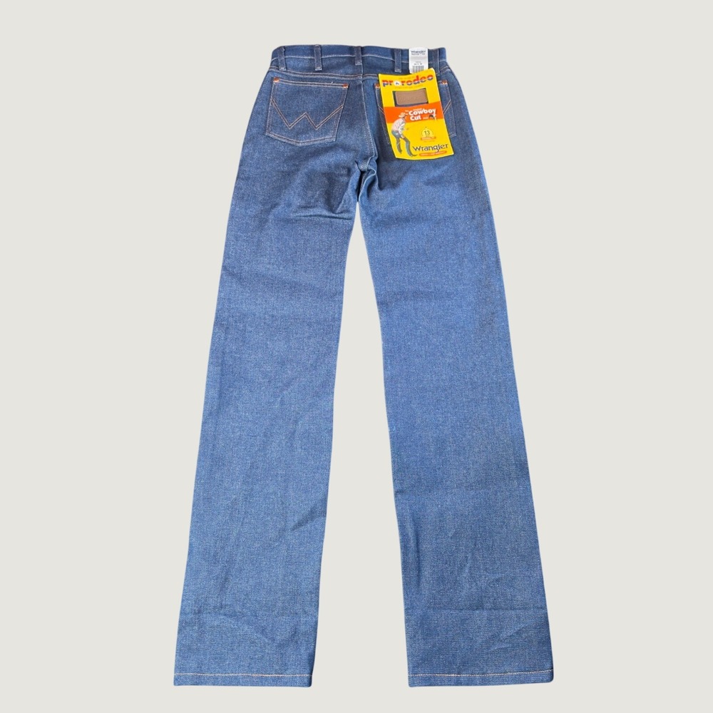Wrangler Cowboy Cut Jeans Indigo Blue Mens 28x36 13MWZ Original Fit Denim NEW
